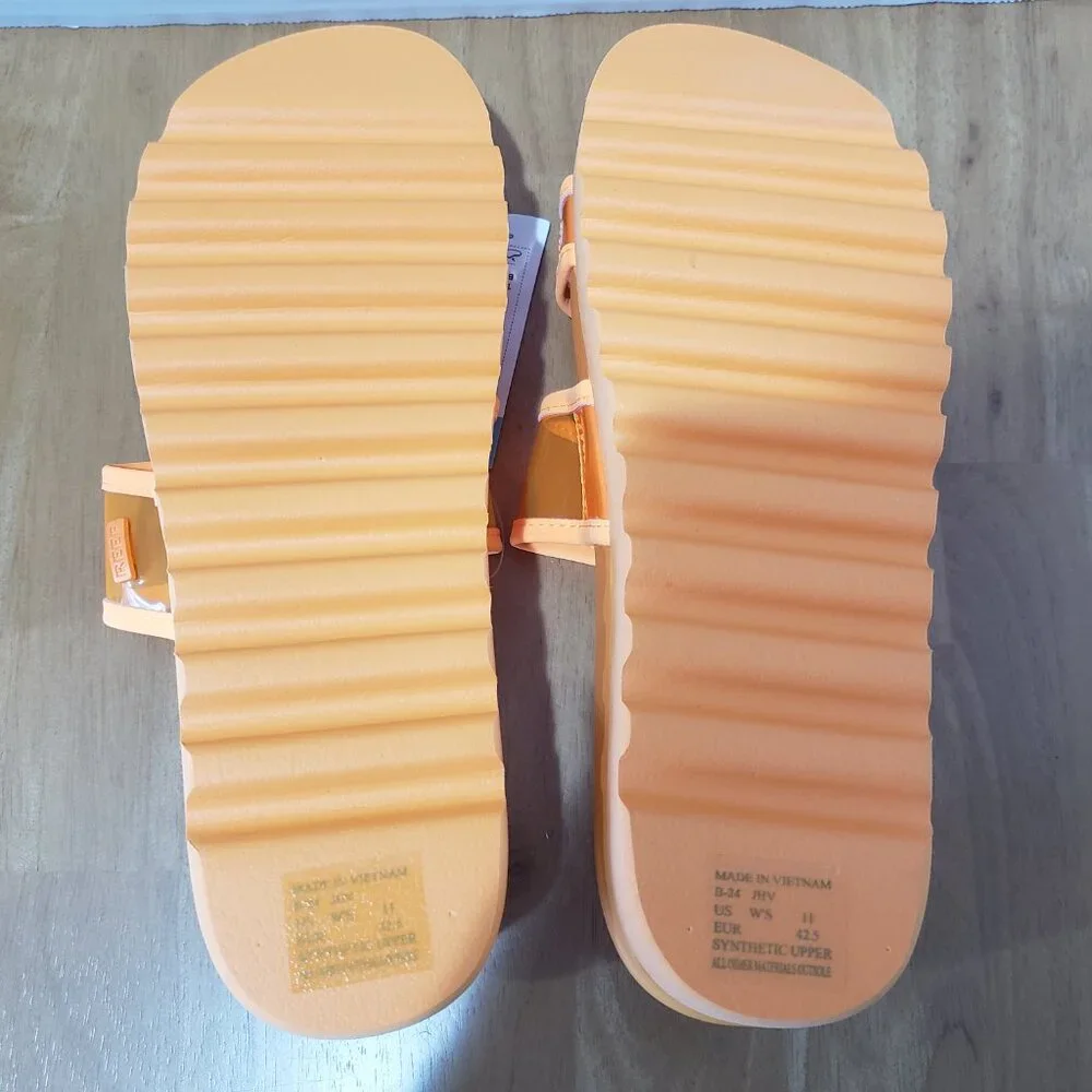 Reef Women's Vista‎ Hi-Energy Cushion Comfort Sandals Orangeade Color Sz 11 New